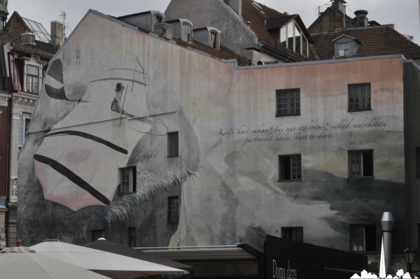 Fresque sur pignon