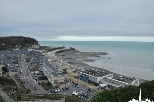 Saint-Valery-en-Caux - Vue depuis le mémorial Coste et Bellonte