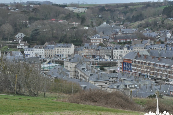 Saint-Valery-en-Caux - Vue depuis le mémorial Coste et Bellonte